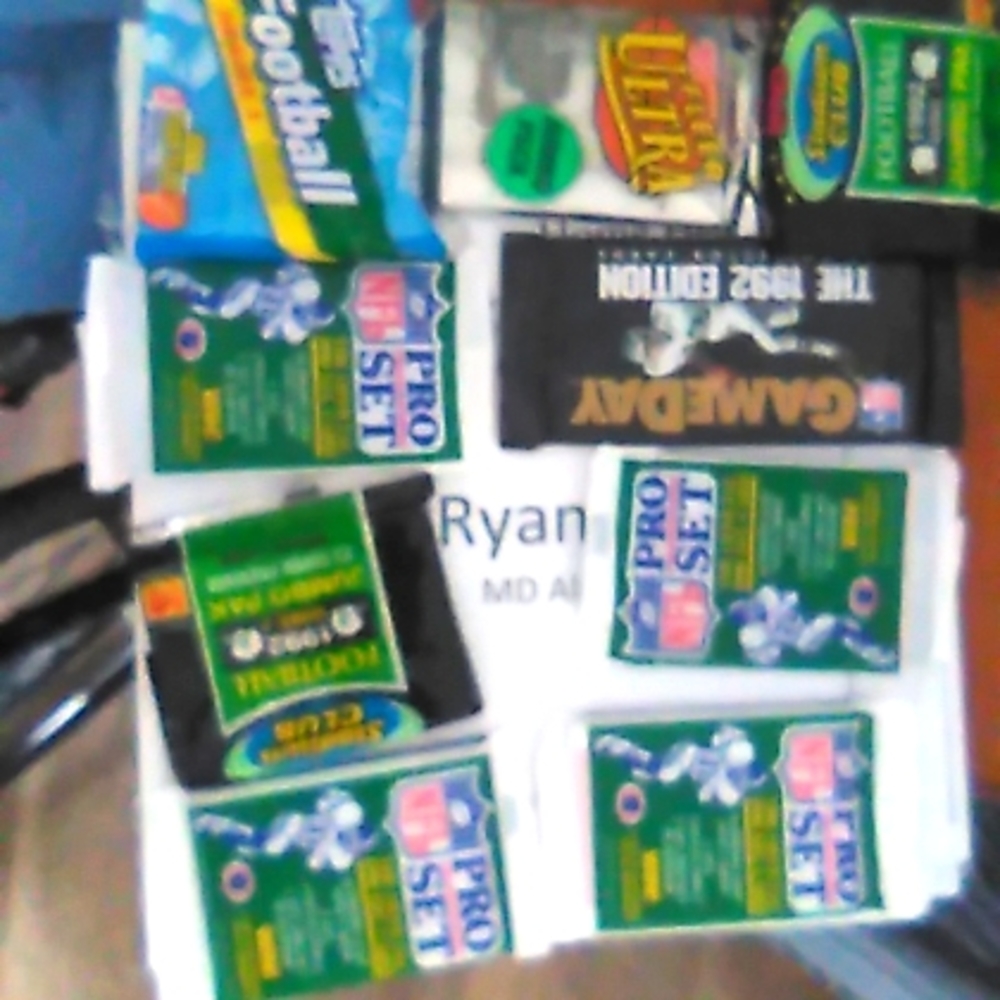 Football trading cards